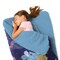 Bluey Slumber Pups Silk Touch Throw Blanket Sherpa Slumber Bag 27×56 Inches